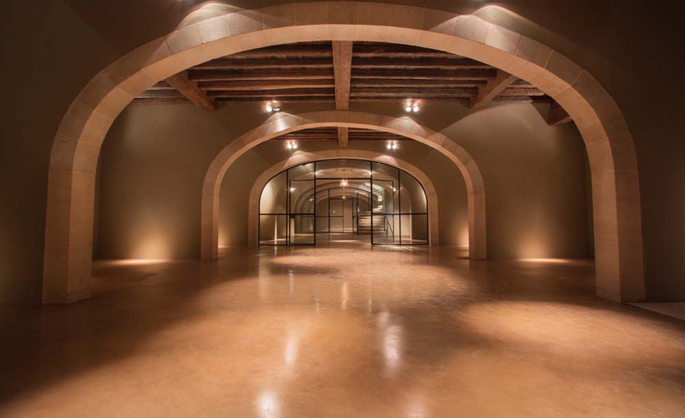 Wine cellar, featuring Rocland Qualiroc surface hardener